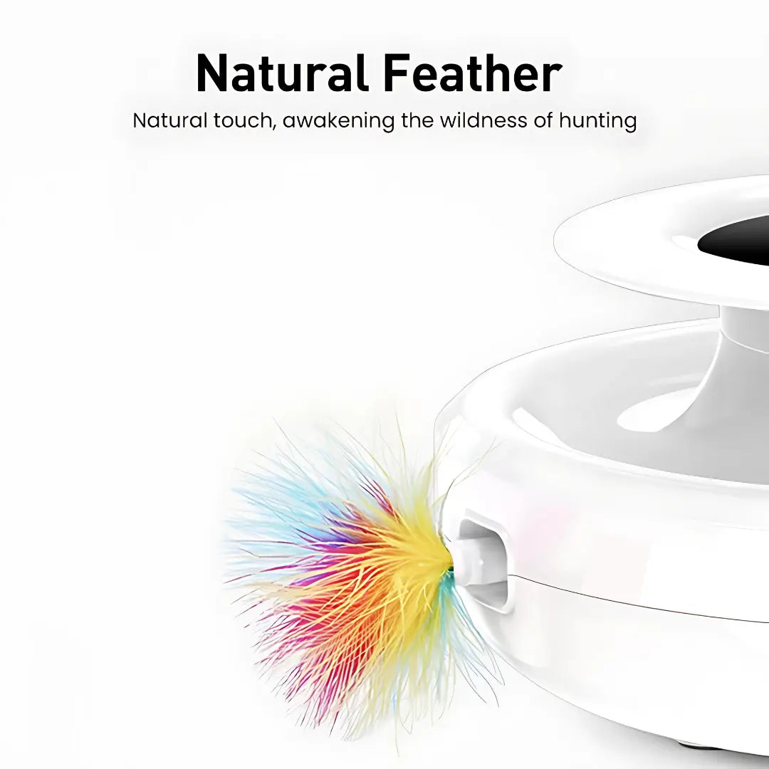 PurrPlay™ - Interactive 2-in-1 Smart Cat Toy