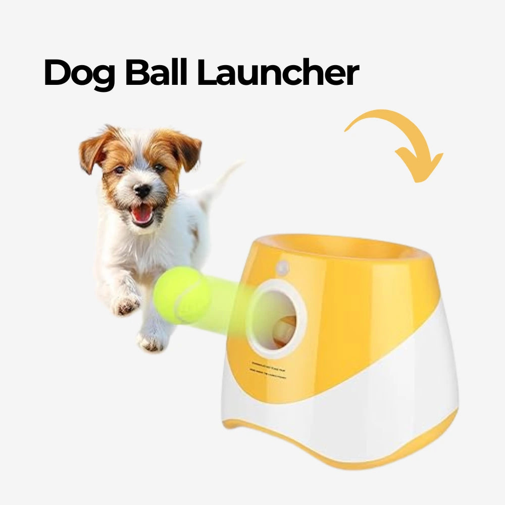 FetchPro™ - Automatic Dog Ball Launcher for Active Playtime