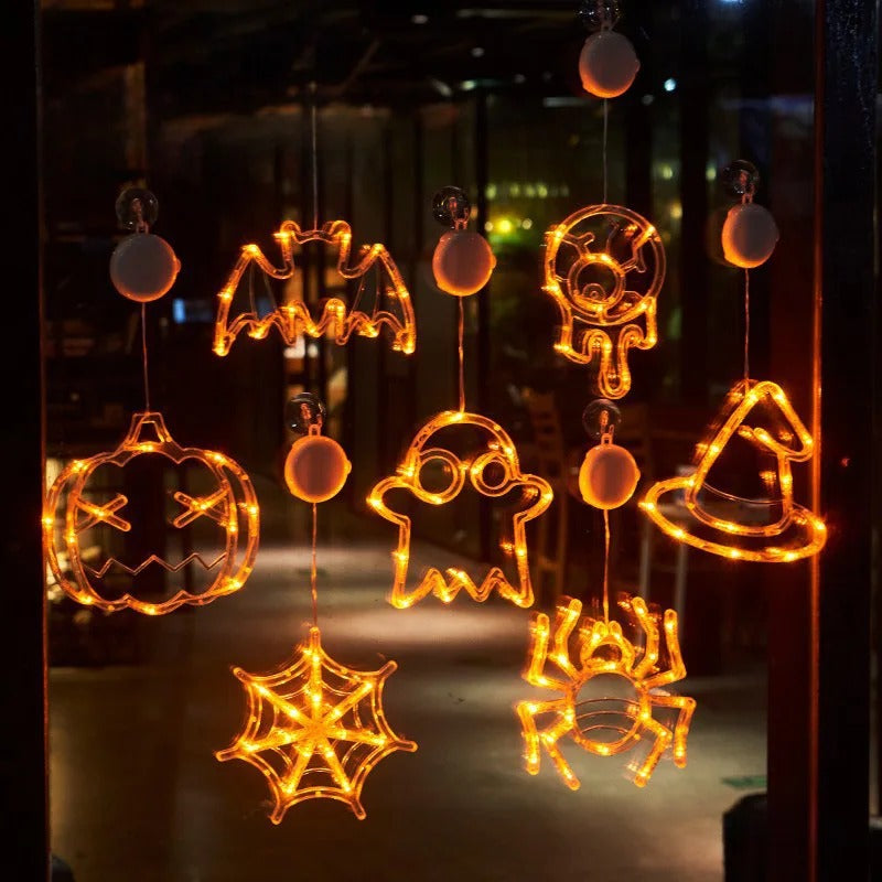 Warm LED Pumpkin Glow Lamp