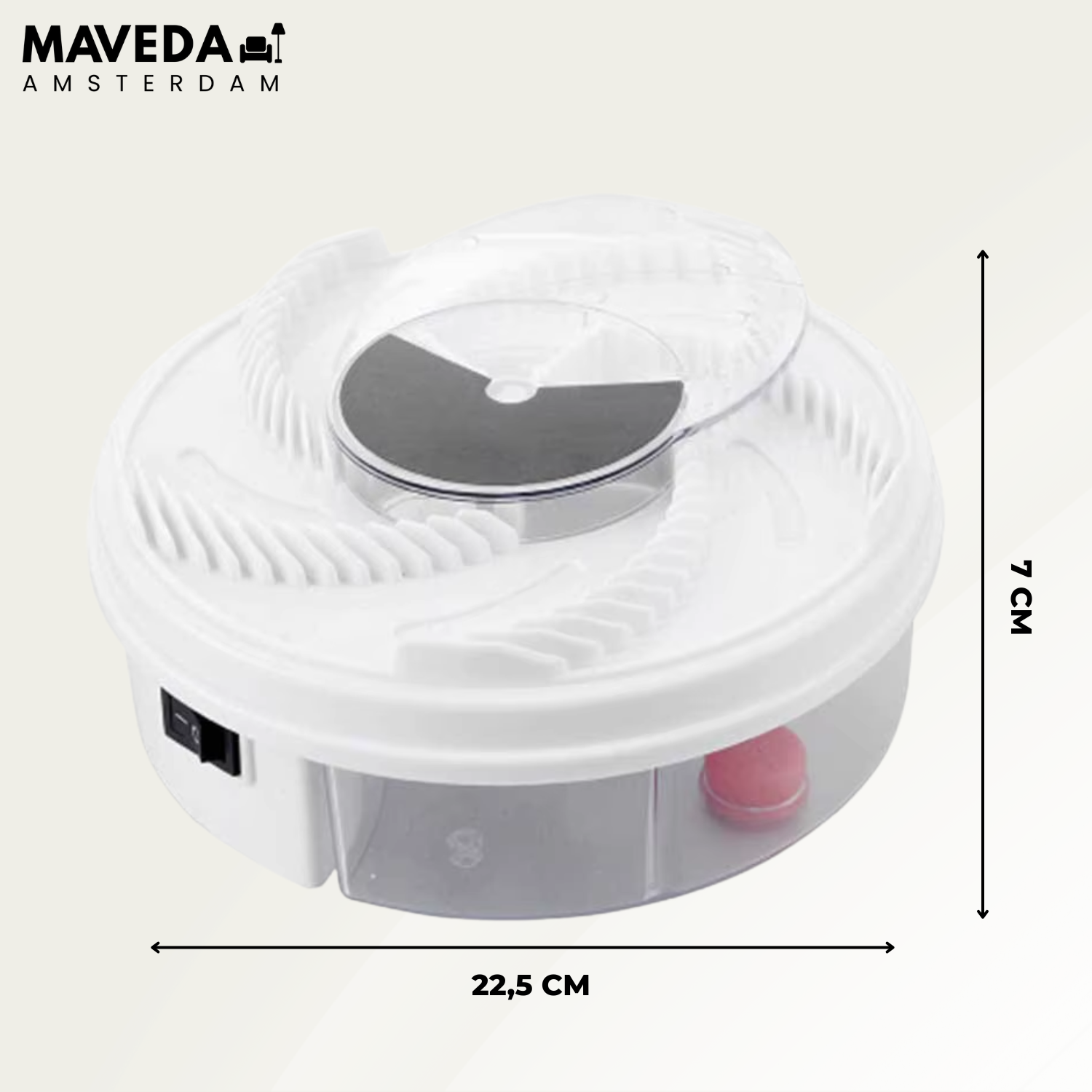 Quiet Chemical-Free Fly Repellent Device