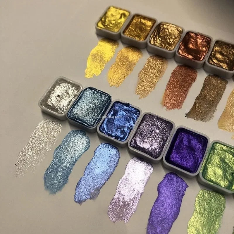 Mineral Pearl Pigment Watercolor Paint