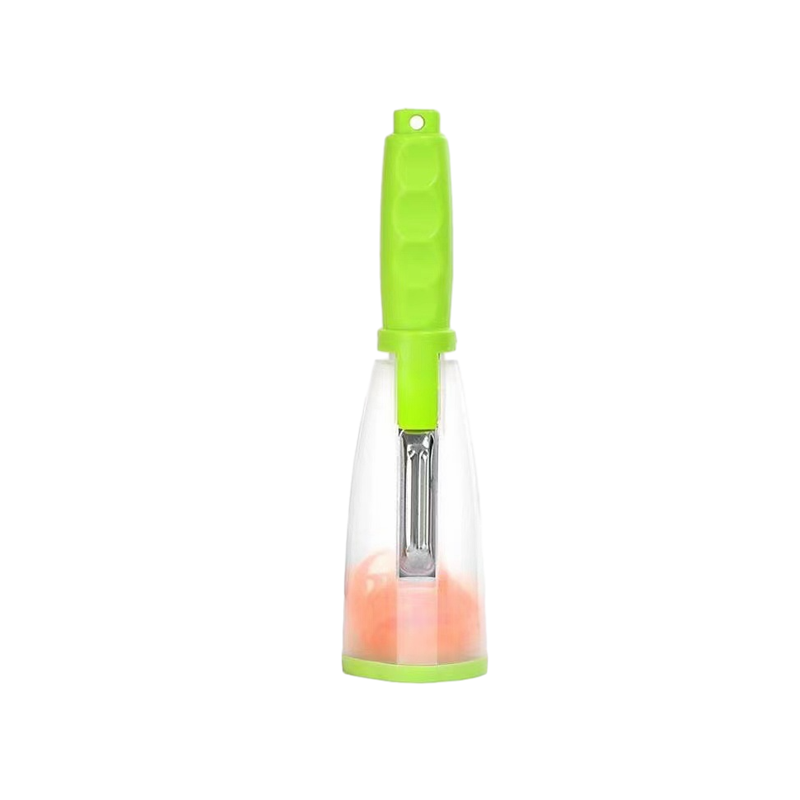 Vegetable Peeler with Built-In Storage
