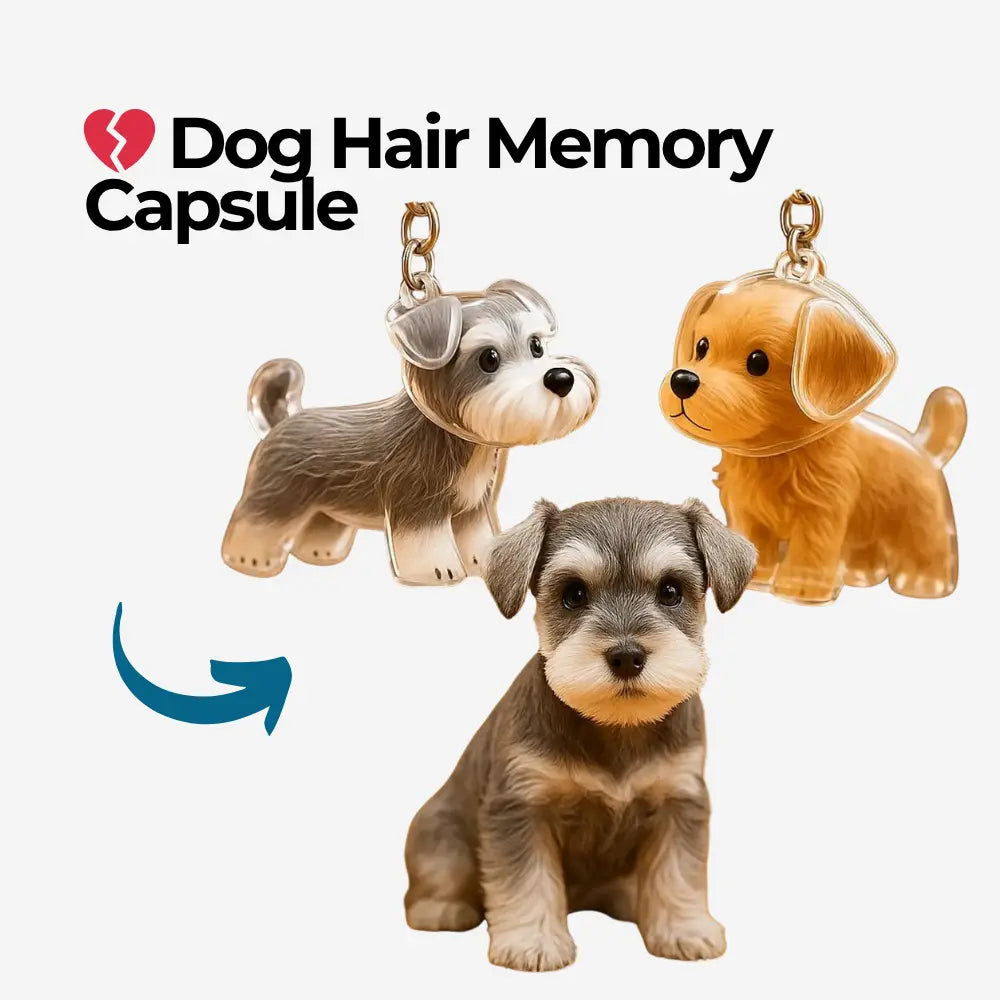 PawNest™ - Dog Hair Memory Capsule Keepsake