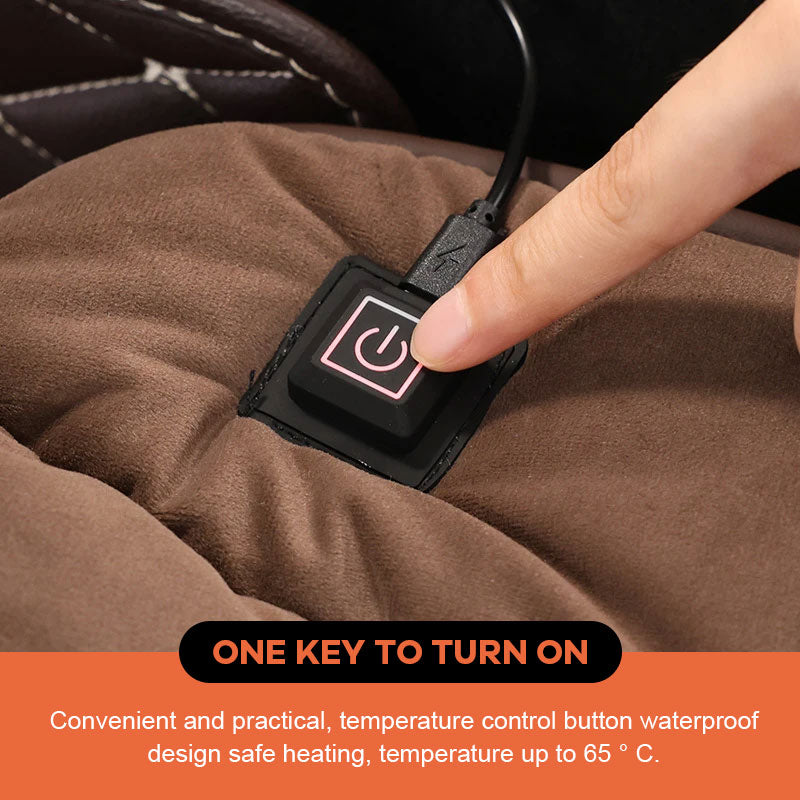 USB Heated Car Seat Cushion for Comfort and Warmth