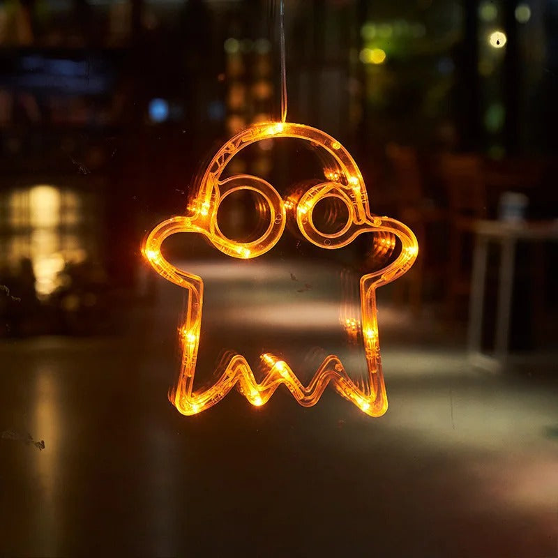Warm LED Pumpkin Glow Lamp