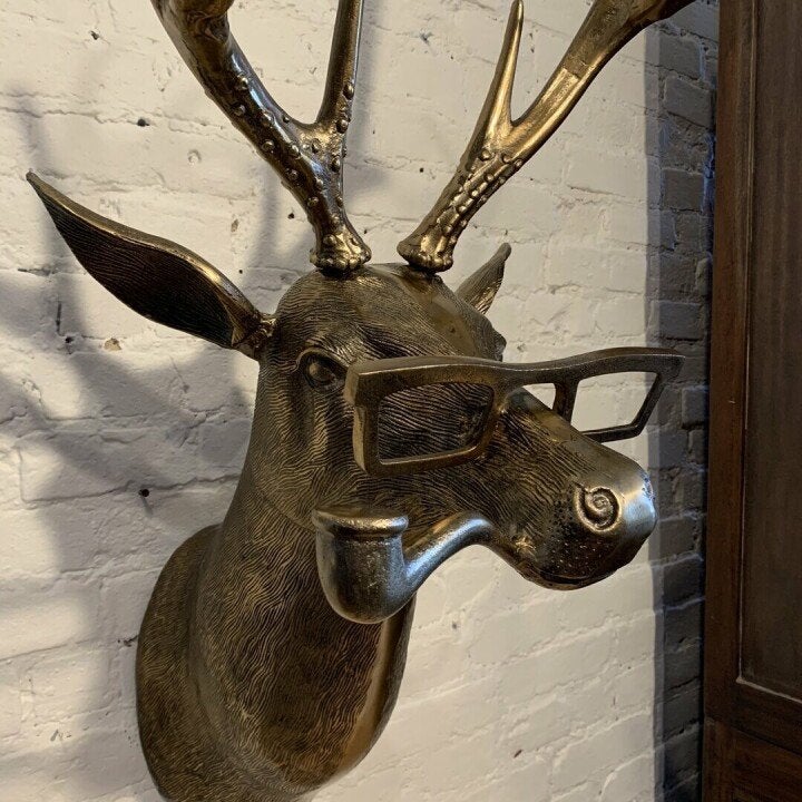 Deer Wall Mount Home Decor Sculpture