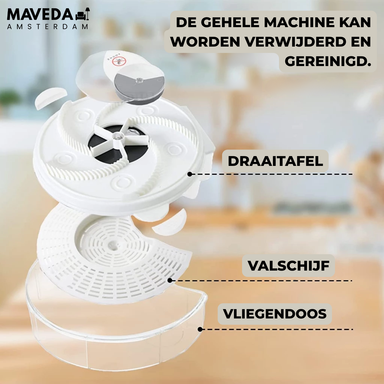 Quiet Chemical-Free Fly Repellent Device