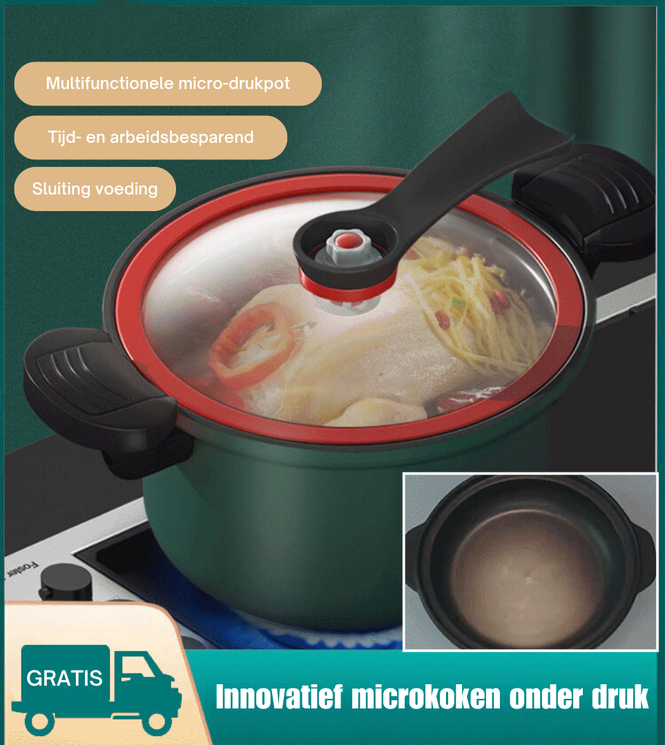 Micro Pressure Cooker for Fast Cooking