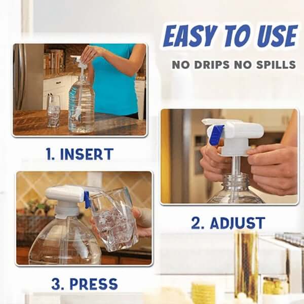 SipEase™ - Portable Electric Drink Dispenser Pump