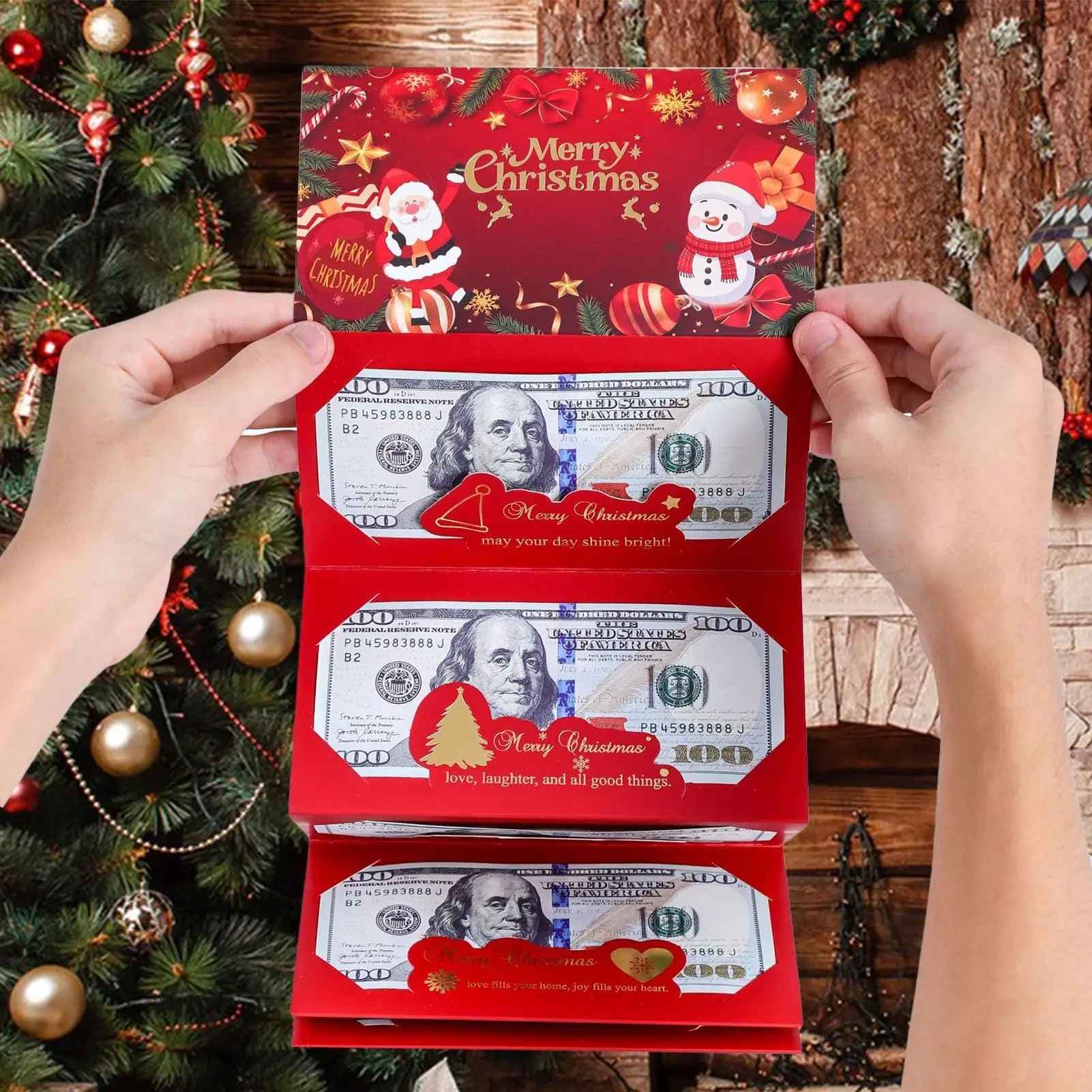 GiftJoy™ - Festive Christmas Money Envelopes Set