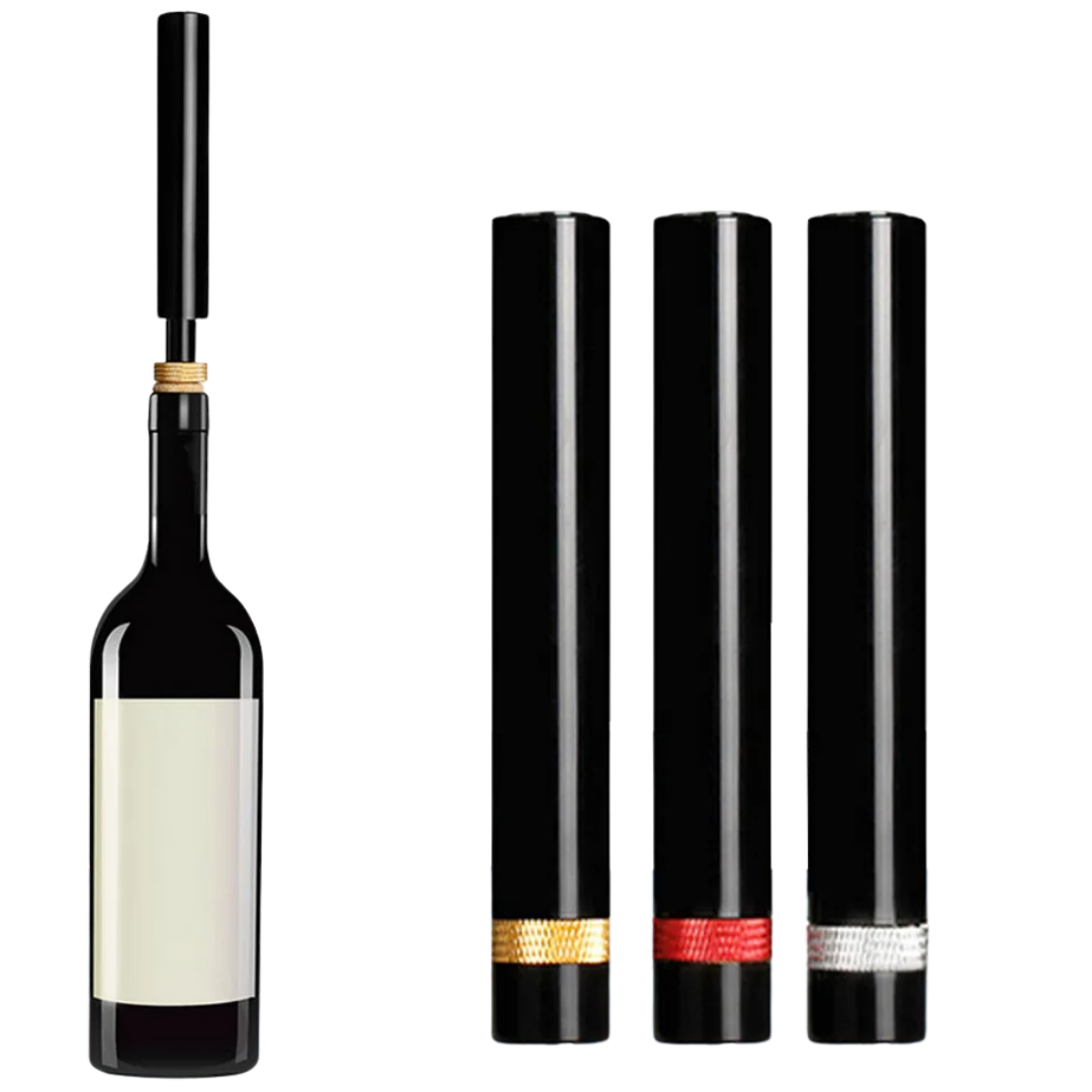 Luxury Air Pressure Wine Opener Elegant Corkscrew for Effortless Pouring