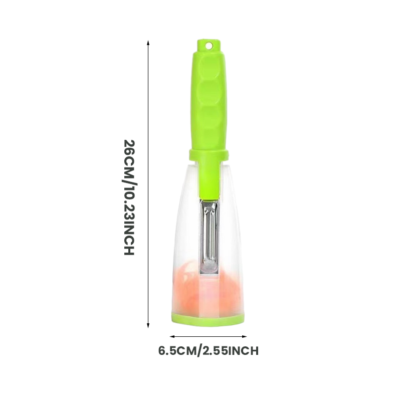 Vegetable Peeler with Built-In Storage