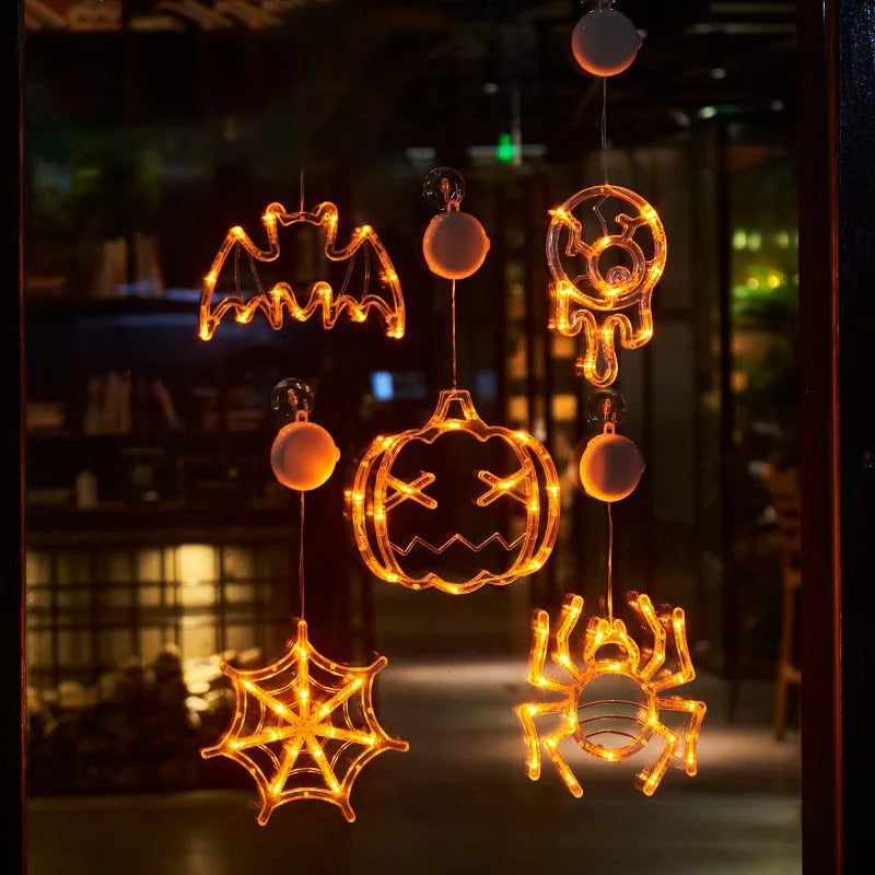 Warm LED Pumpkin Glow Lamp