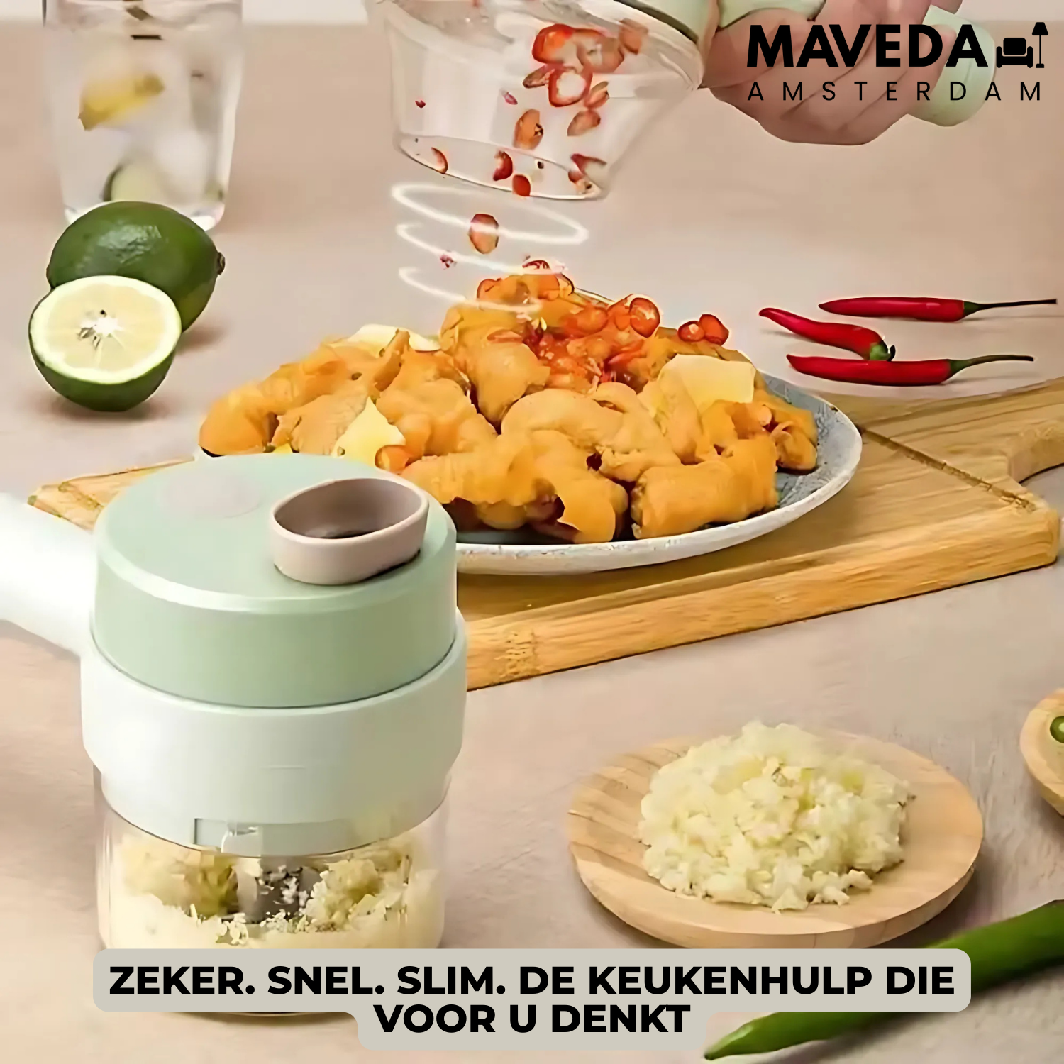 Safe Cutting Tool for Faster Meal Prep