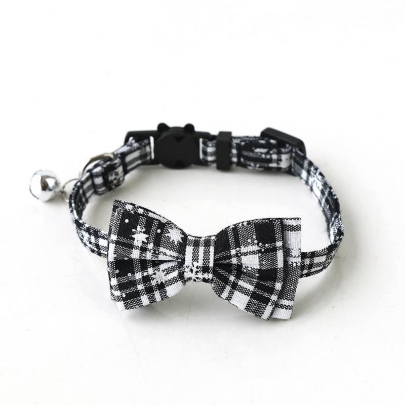 FestivePaws™ - Christmas Bow Tie Collar for Pets