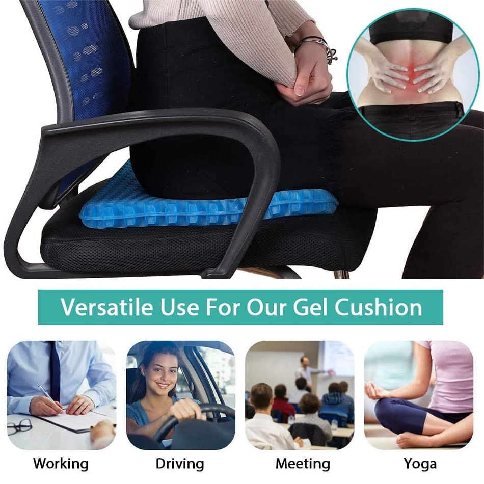 Gelsitz™ Ergonomic Comfort Seat Cushion for All-Day Support