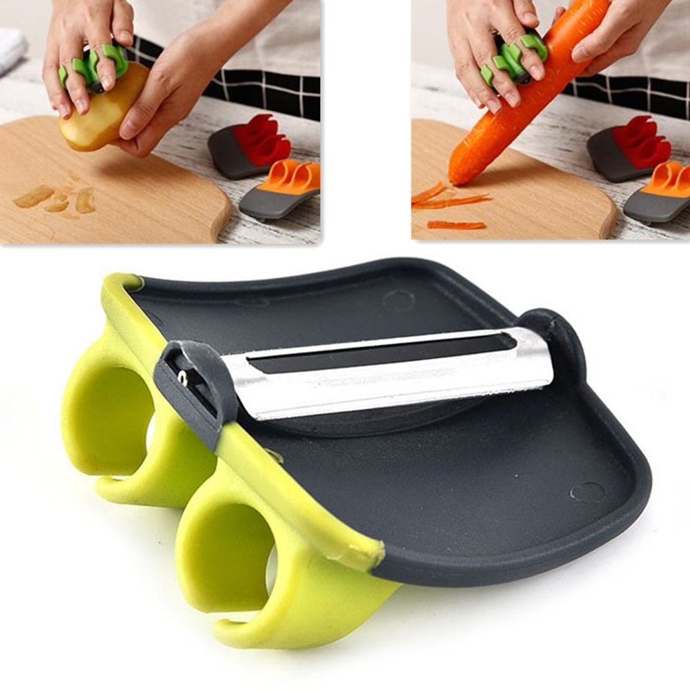 TropiEase™ - Ergonomic Palm Peeler for Fresh Fruit Prep