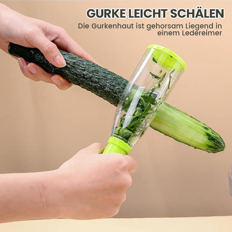 Vegetable Peeler with Built-In Storage