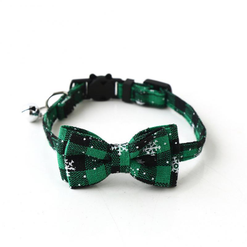 FestivePaws™ - Christmas Bow Tie Collar for Pets