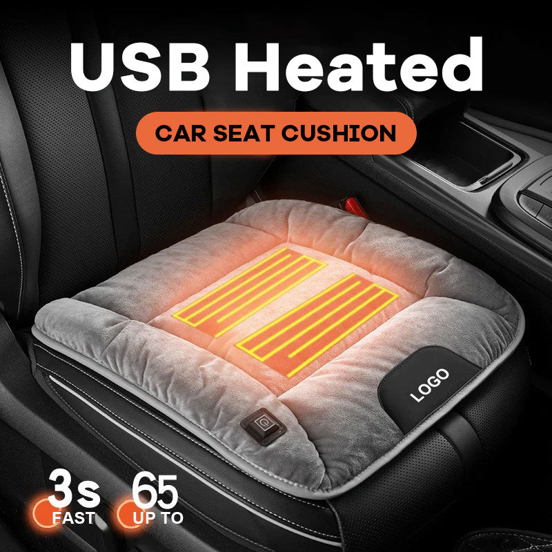 USB Heated Car Seat Cushion for Comfort and Warmth
