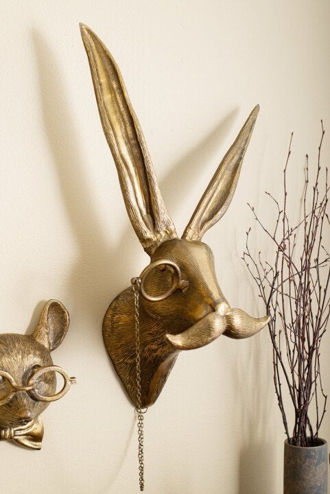 Deer Wall Mount Home Decor Sculpture