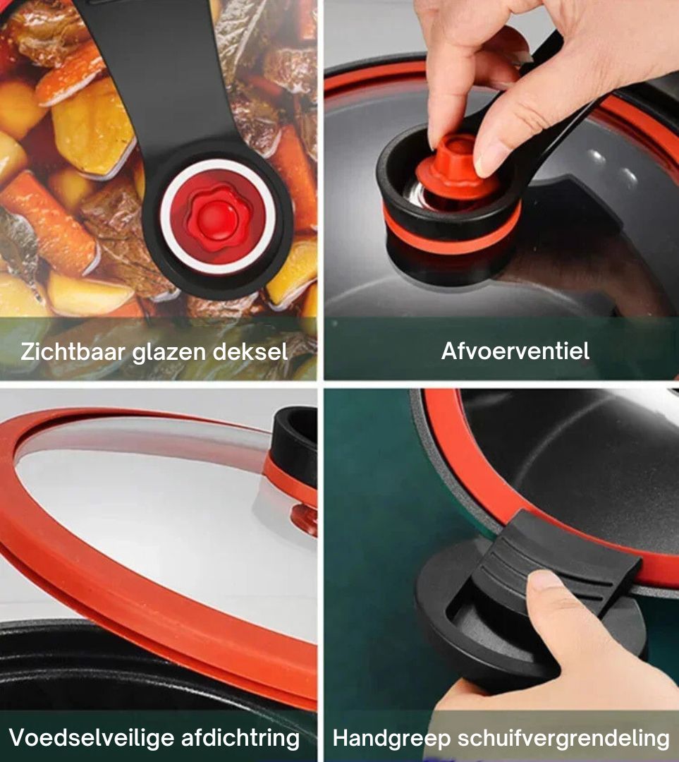 Micro Pressure Cooker for Fast Cooking