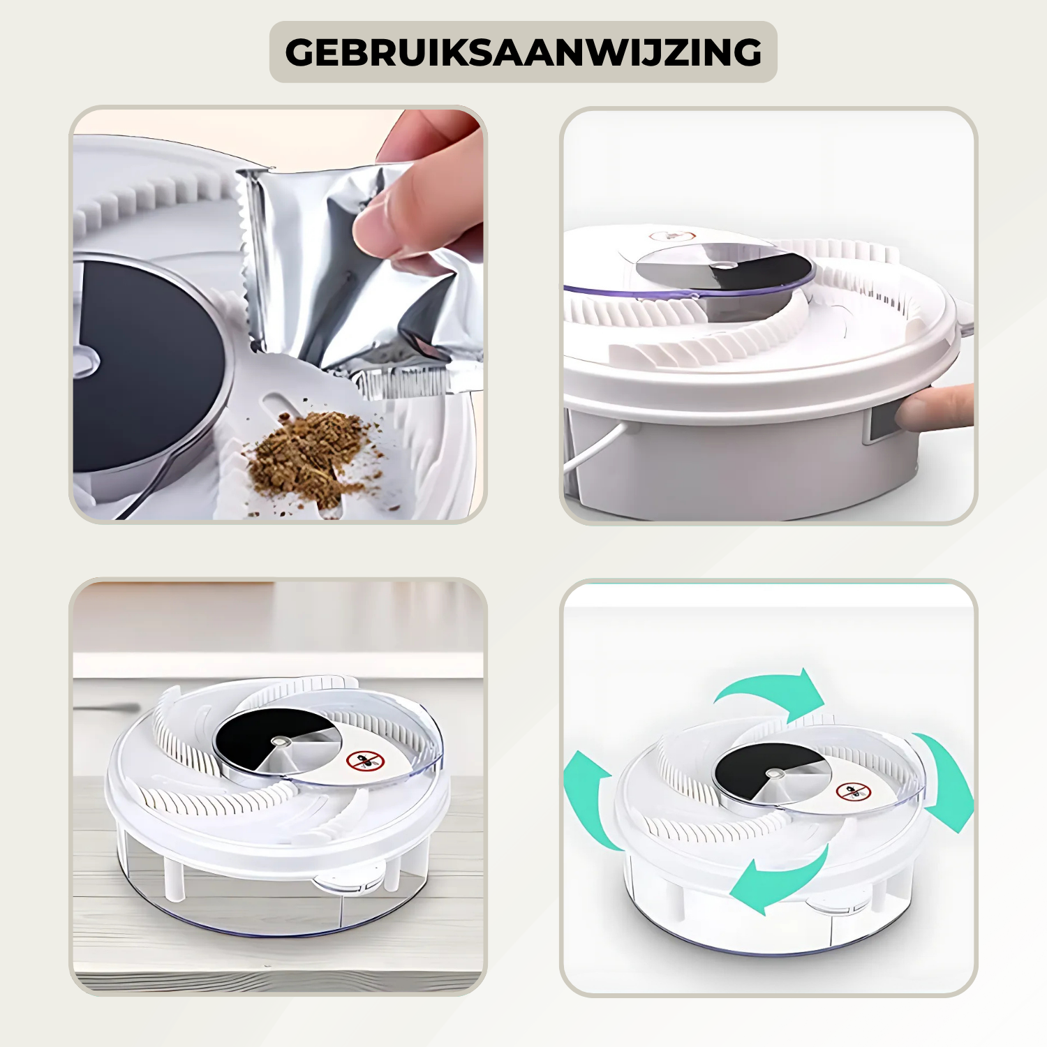 Quiet Chemical-Free Fly Repellent Device