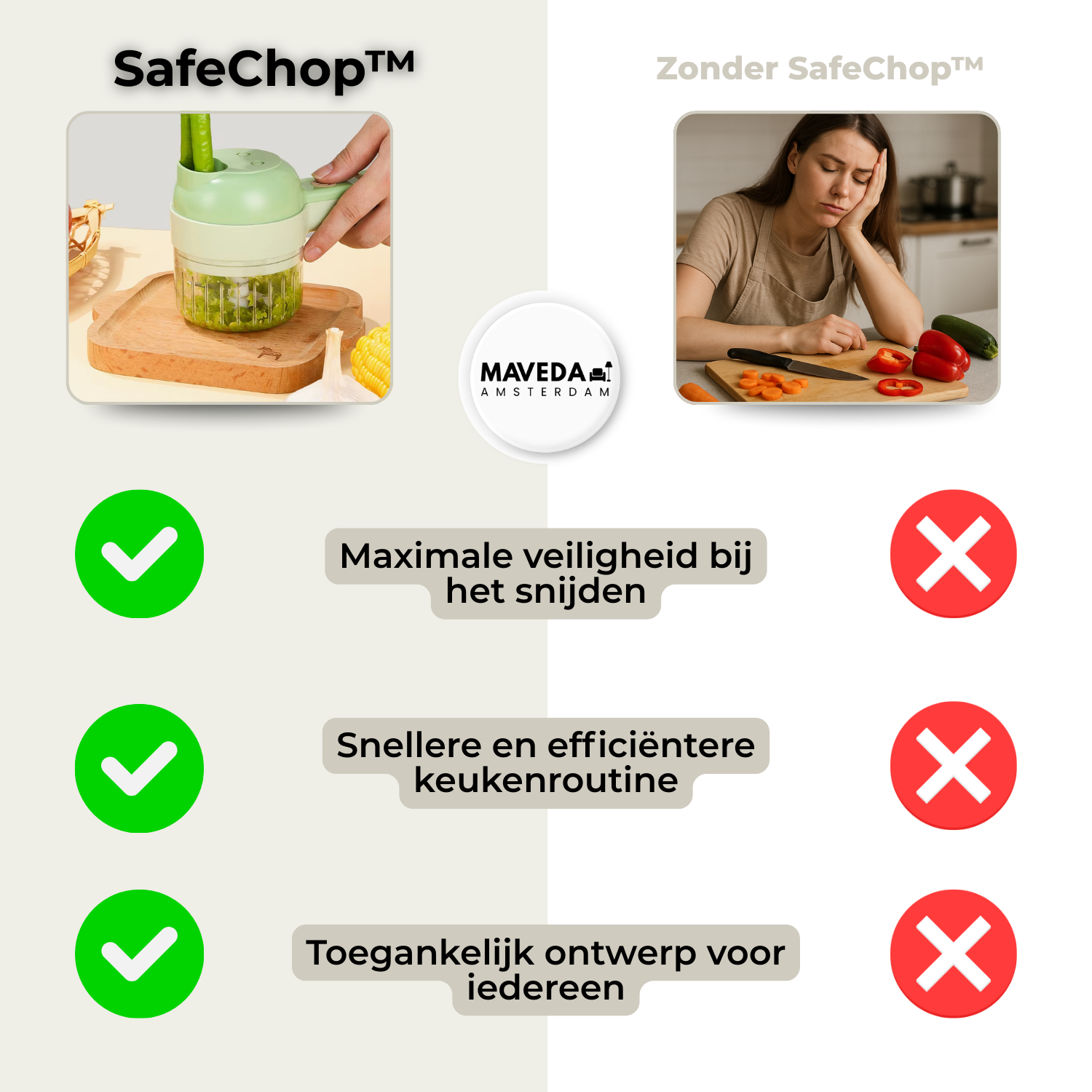 Safe Cutting Tool for Faster Meal Prep