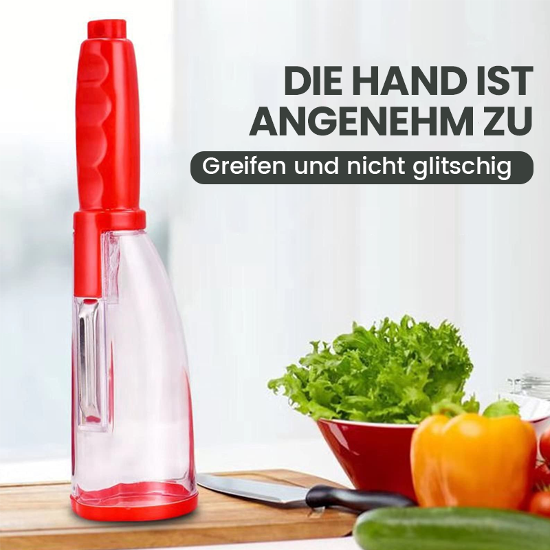 Vegetable Peeler with Built-In Storage