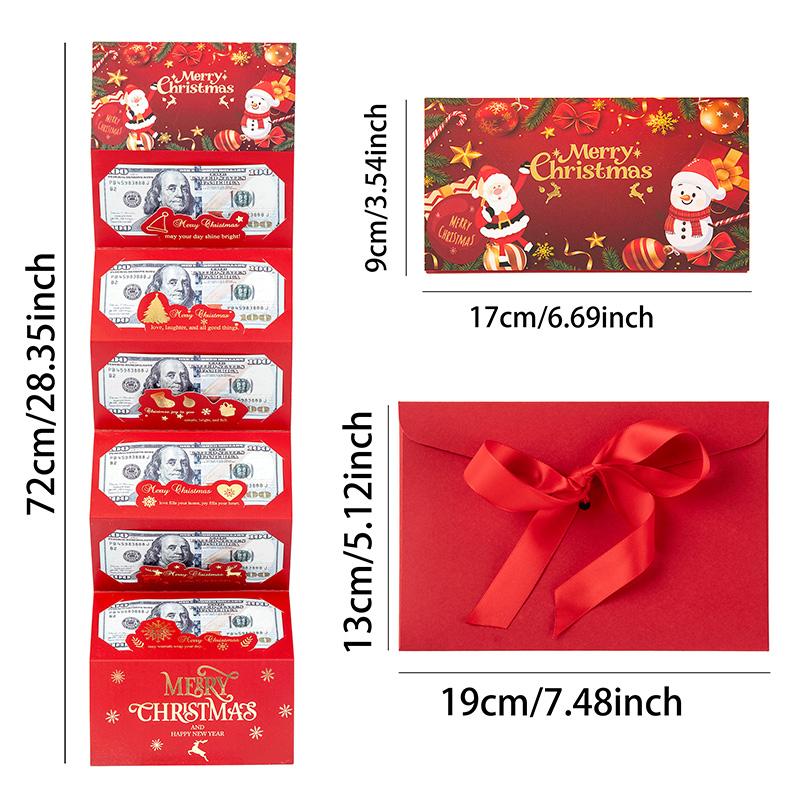 GiftJoy™ - Festive Christmas Money Envelopes Set