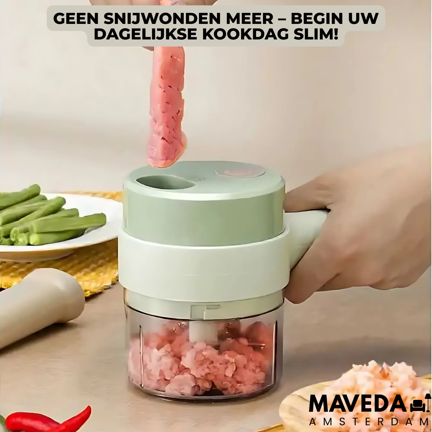 Safe Cutting Tool for Faster Meal Prep