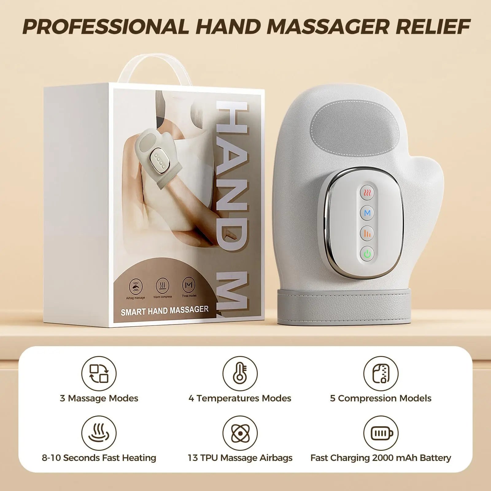EaseFlow™ AcuPoint Hand Relief Massager