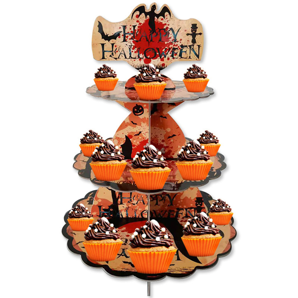 Spooky Halloween Ghoulcake Cupcake Stand